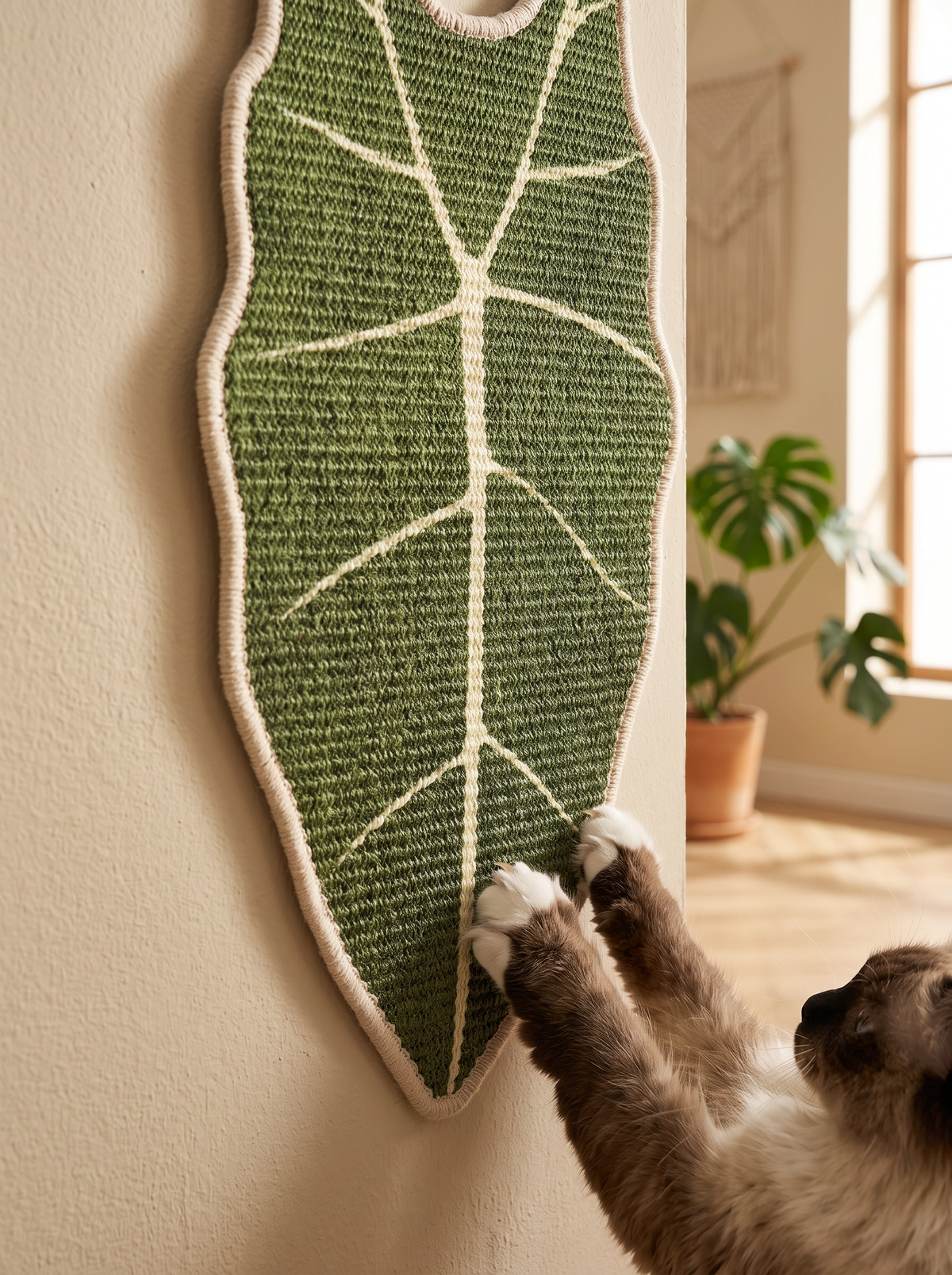 Calla Bloom Sisal Cat Scratcher