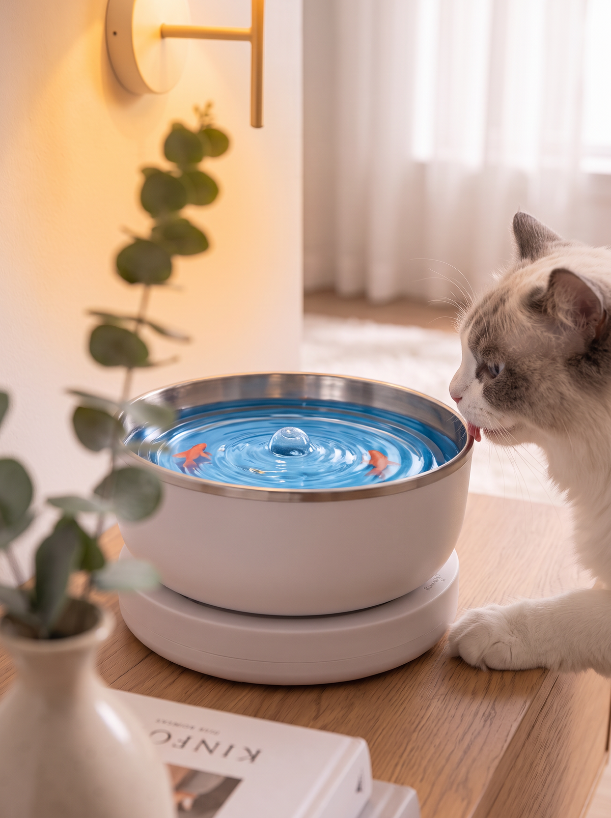 The Pondsip Cordless Cat Water Fountain