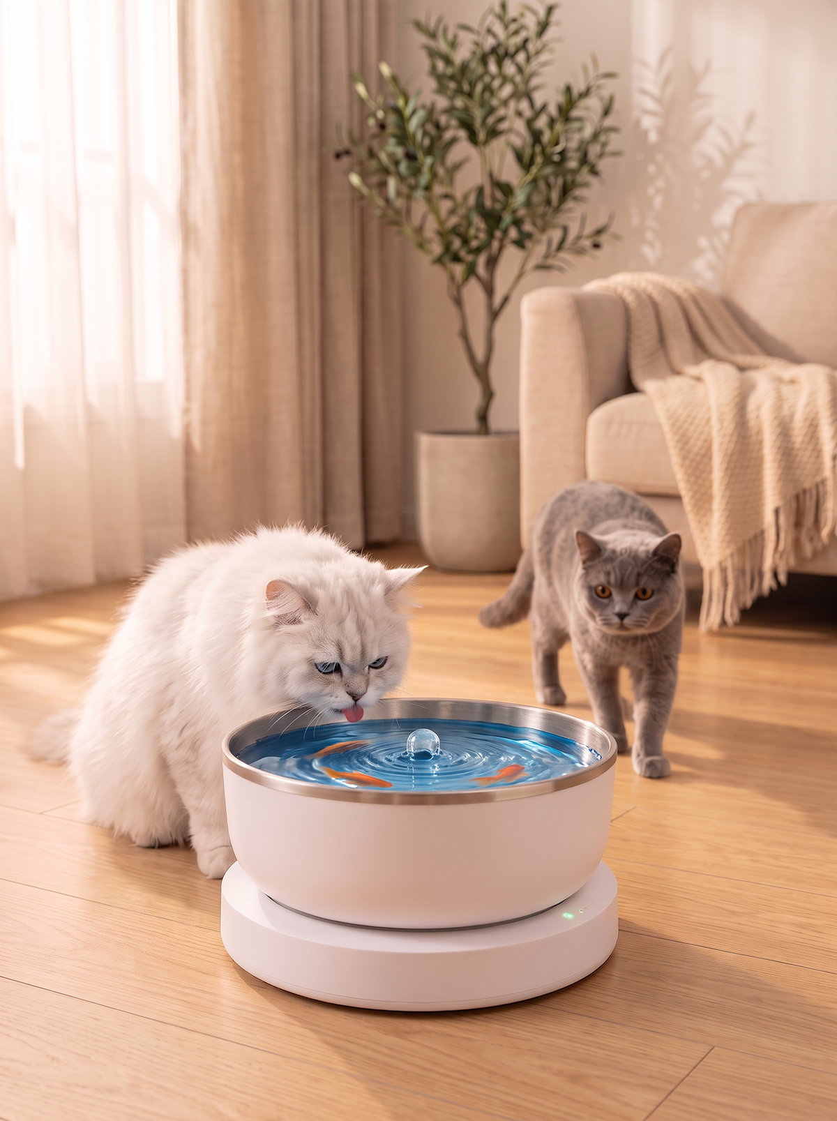 The Pondsip Cordless Cat Water Fountain