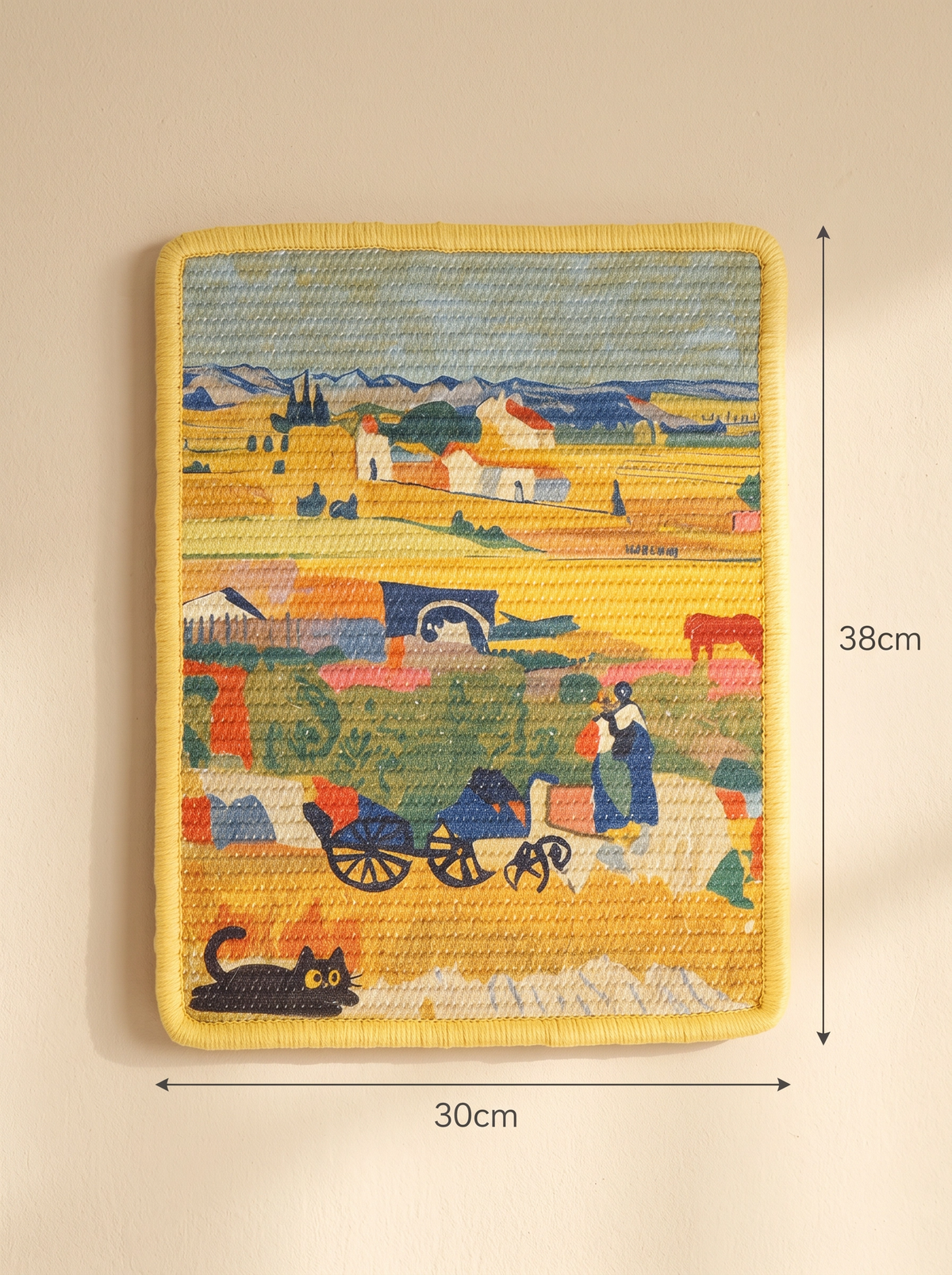 Harvest Gold Sisal Cat Scratcher
