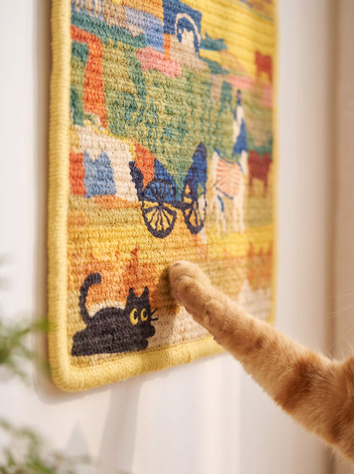 Harvest Gold Sisal Cat Scratcher